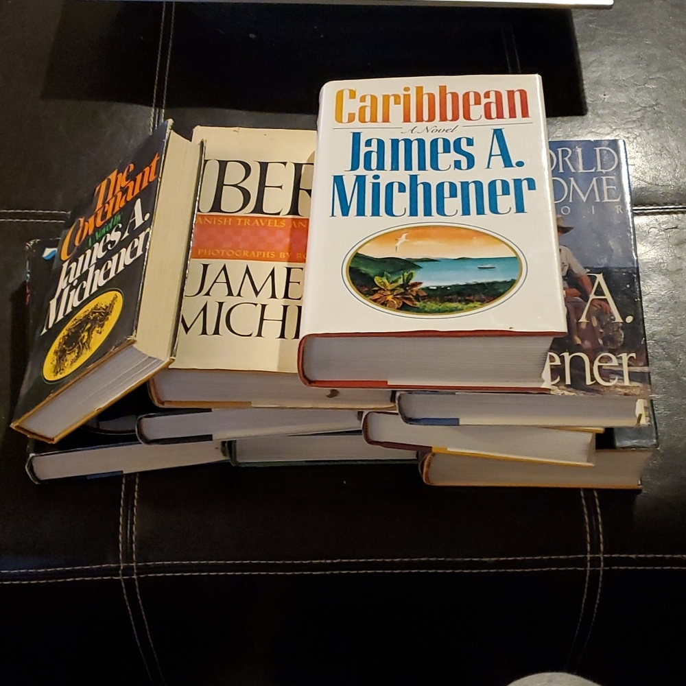 9 Novels by James a Michener